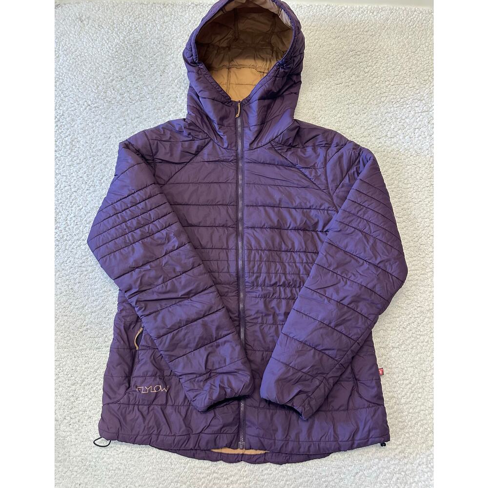 Flylow Womens Puffer Hooded Jacket Size XL - Picture 1 of 10